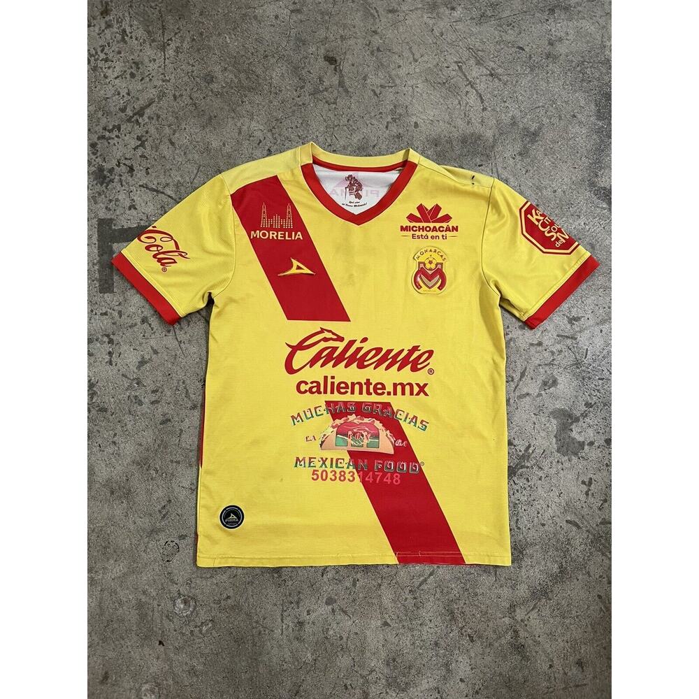 Monarcas Morelia Pirma Futbol‎ Soccer Jersey Men's Large Sz M Harold Vázquez